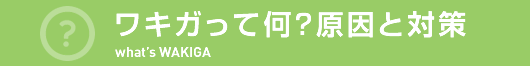 ワキガって何?原因と対策
